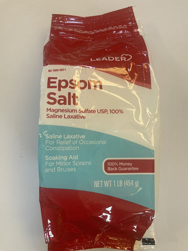 Epsom Salt: (Large - 4 pounds)