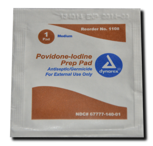 Iodine Wipes