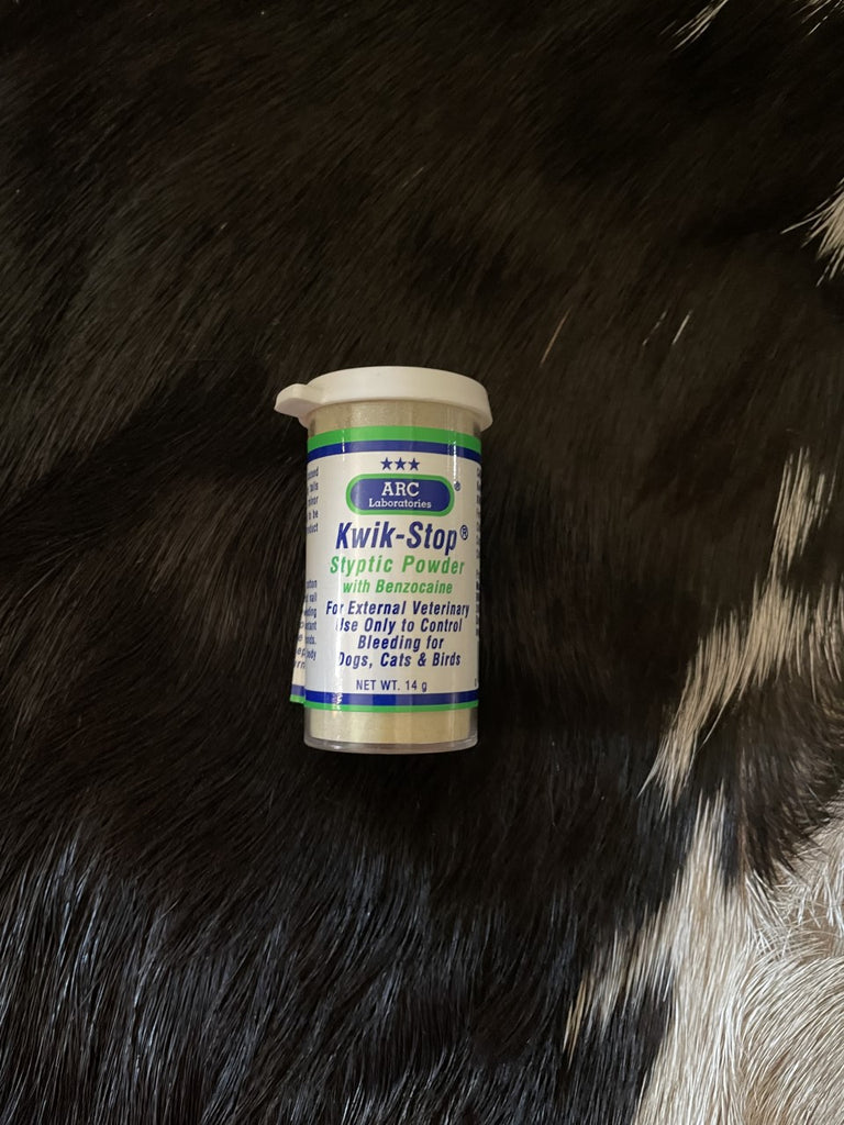 Kwik-Stop with Benzocaine for Dogs and Cats - Nail Bleeding