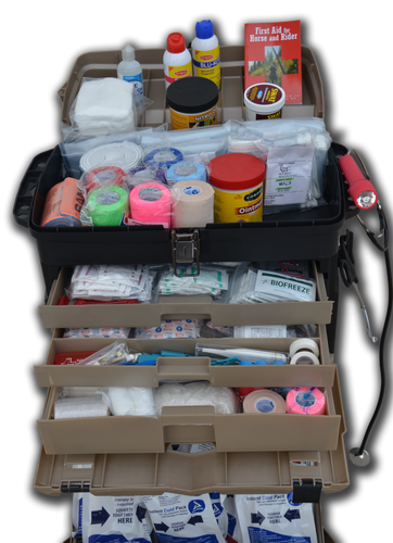 The Professional Equine First Aid Medical Kit
