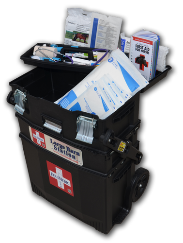 Barn Equine First Aid Medical Kit - Large Barn Medical Station