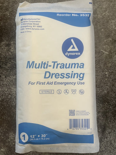 Dressing: Large - Sterile Dressing: Large - Sterile