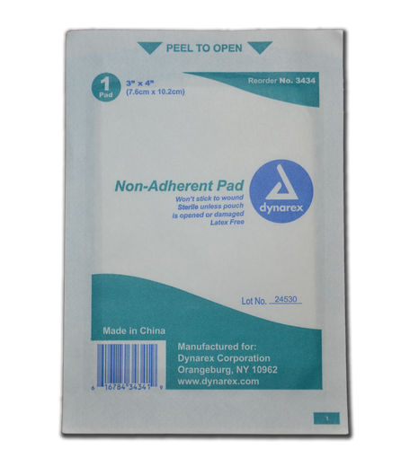 Dressing: Non-Adherent - Sterile - (3" X 4") EquiMedic USA, Inc. Dressing: Non-Adherent - Sterile - (3" X 4") EquiMedic USA, Inc.