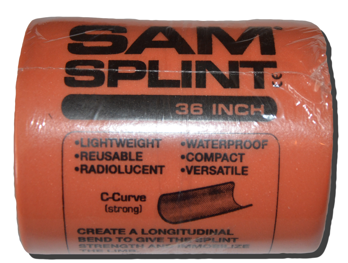 Sam Splint (Large):  36 in.