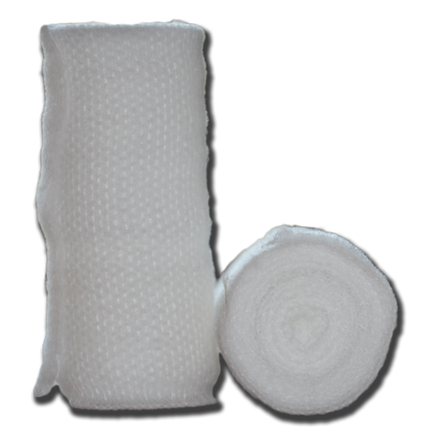 Bandaging:  Rolled White Gauze